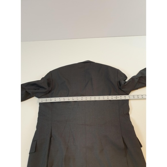 Brioni Wool NM Colosse Sport Coat 40R Gray Wool Made in Italy Classic Suit - Picture 9 of 14